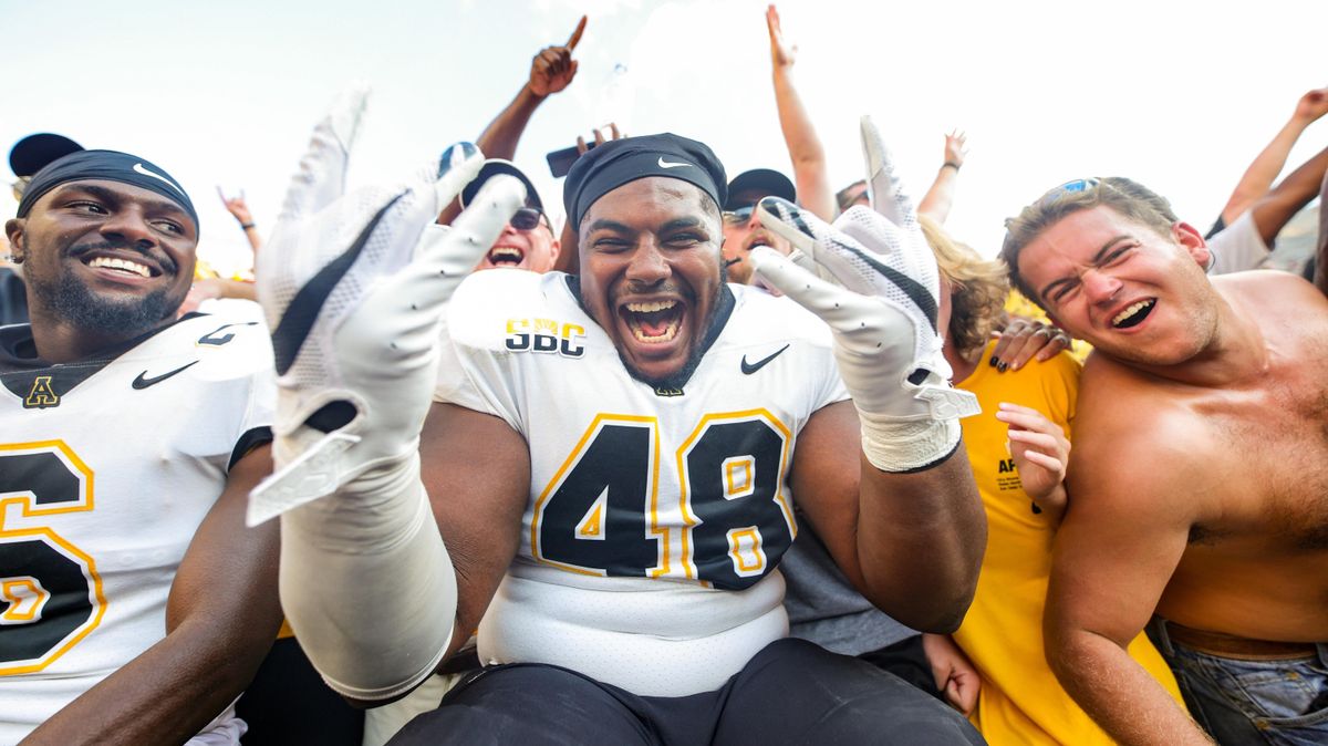 Appalachian State had the upset of the weekend with a 17-14 win over Texas A&M.