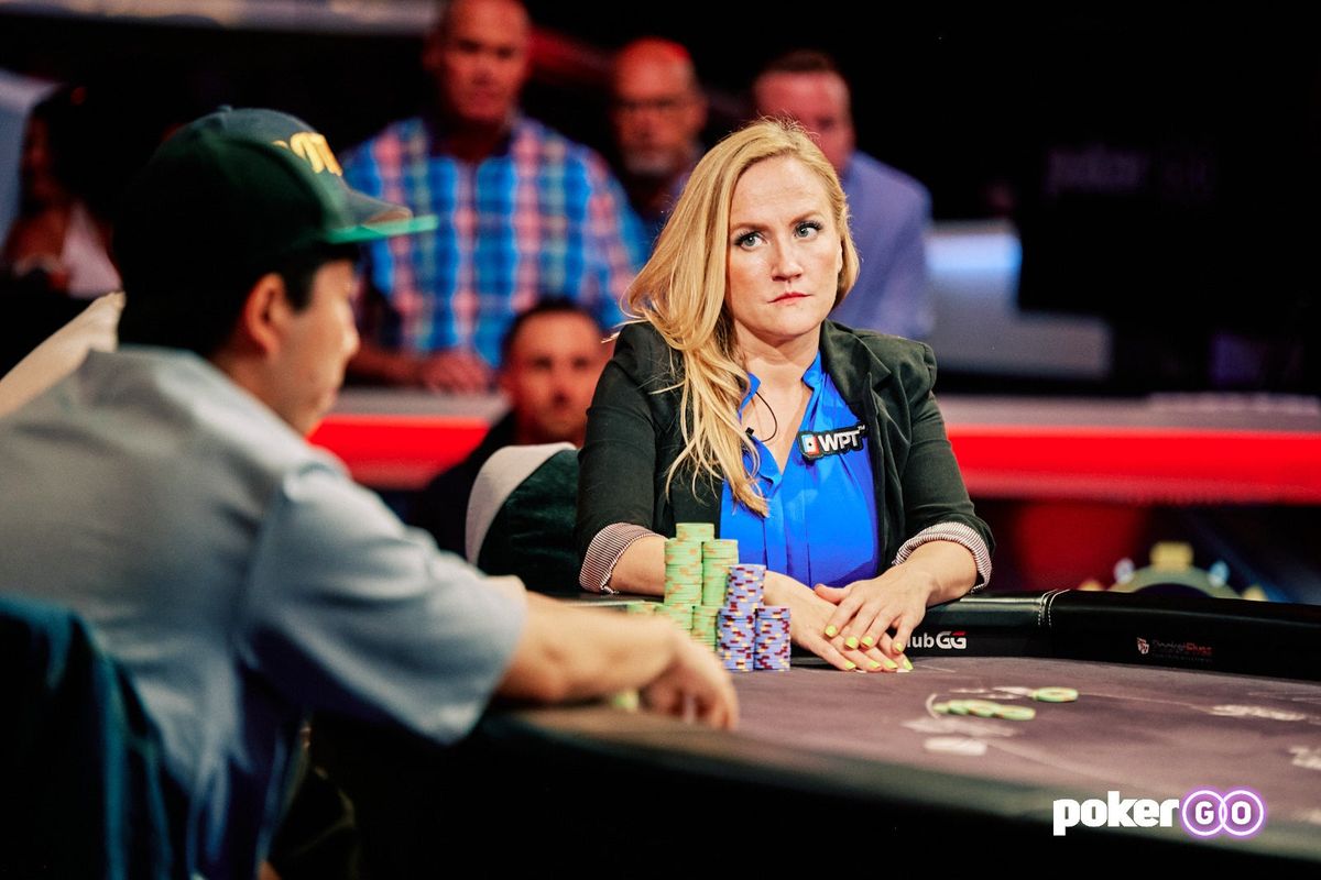 La simpática Jamie Kerstetter estuvo cerca de ganar su primer brazalete de las WSOP.