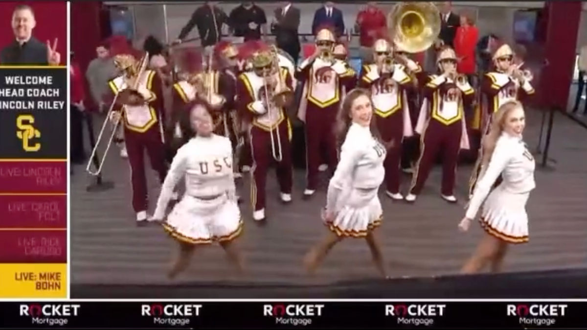 This looks like the Fleetwood Mac video for “Tusk.”