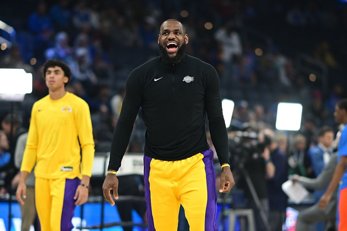 Lebron James is two wins away from an NBA Cup crown.