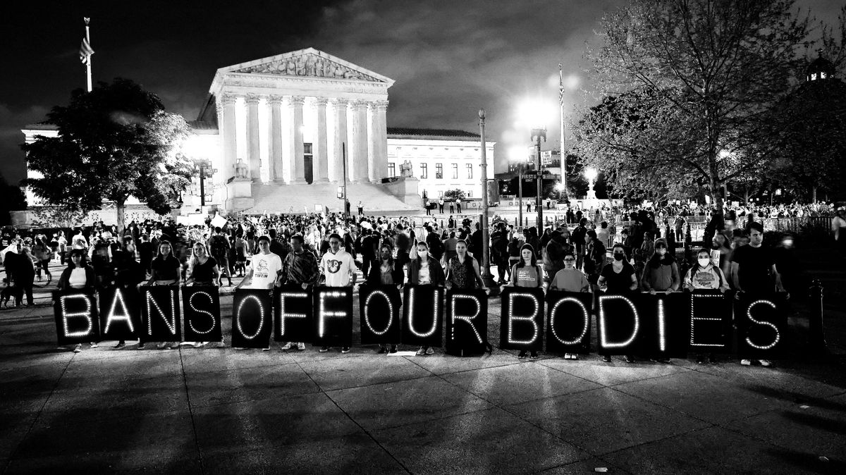 Where are all the white male athletes protesting the end of Roe?