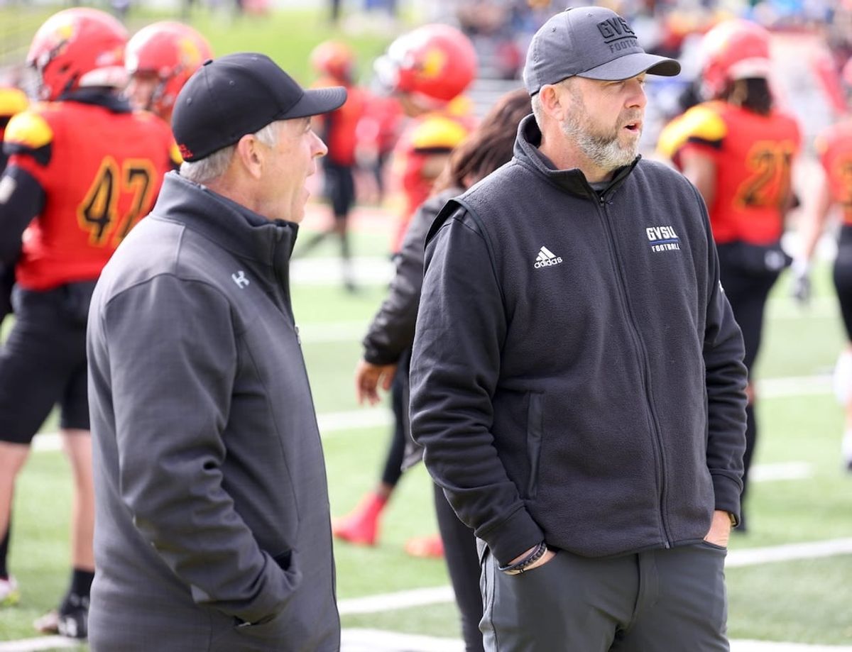 The Grand Valley State football team edged Ferris State in the Anchor Bone rivalry on Saturday at Ferris State.

Tony Annese And Matt Mitchell