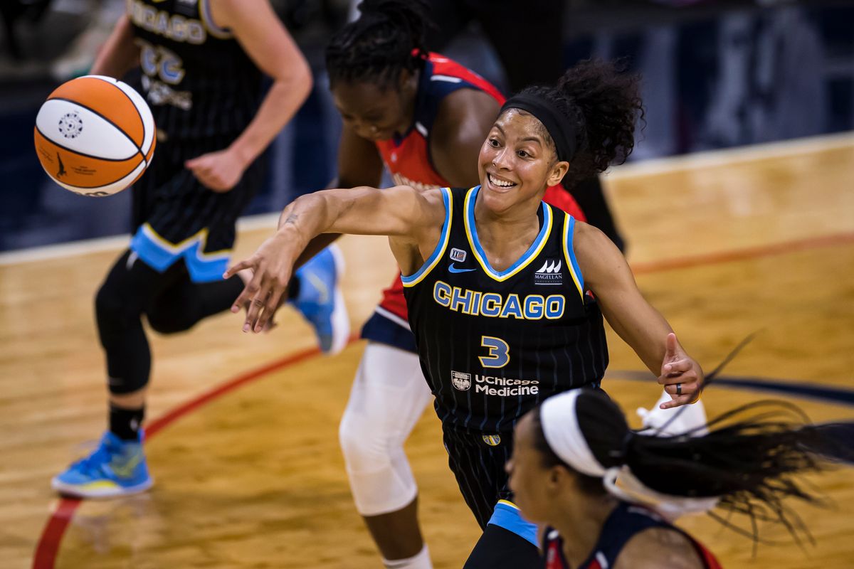 Candace Parker and the Chicago Sky are just a game and a half back  of the conference-leading Connecticut Sun.