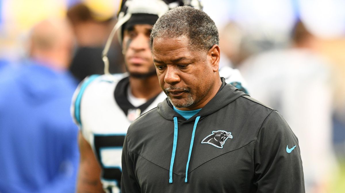 Carolina Panthers interim head coach Steve Wilks