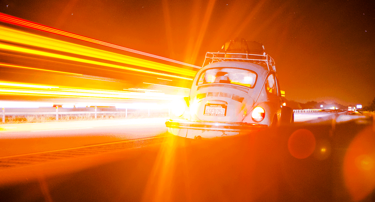 On the side of I-40 a few months back after my engine let go. Photo Credit: Raphael Orlove