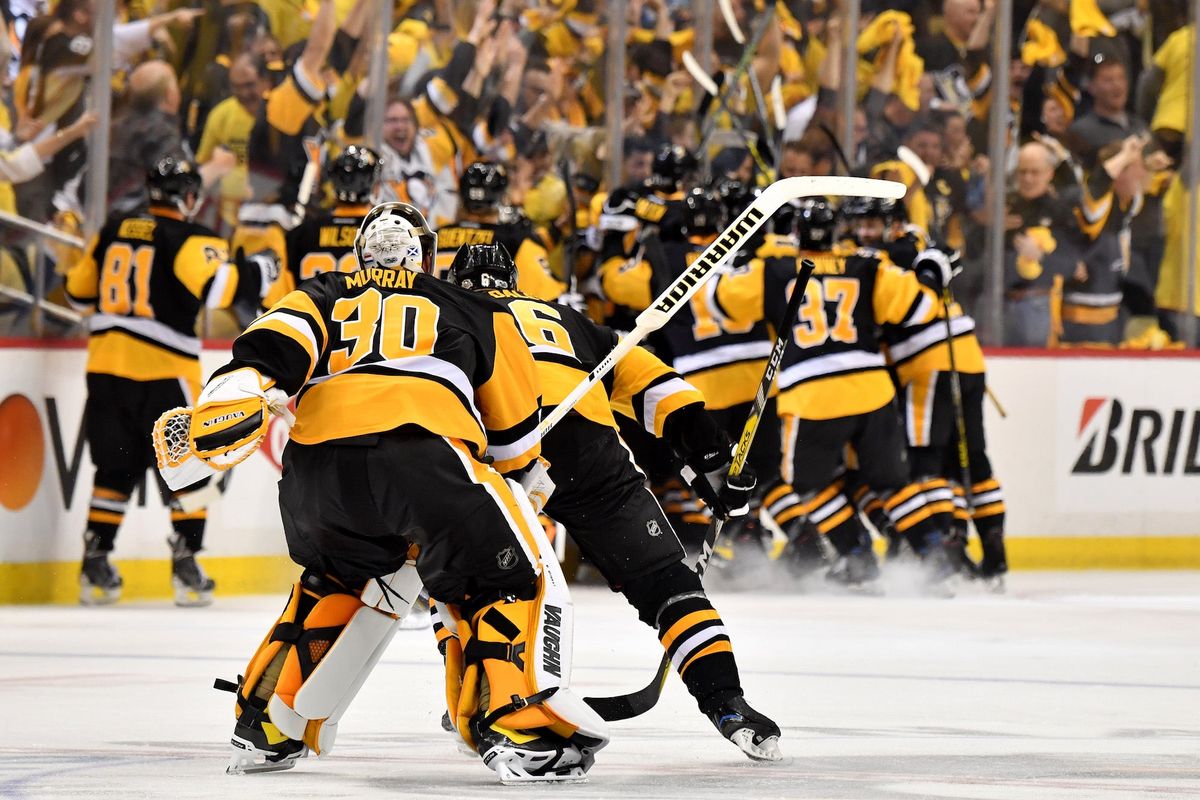 Kunitz is in there somewhere. Photo: Jamie Sabau/Getty Images.
