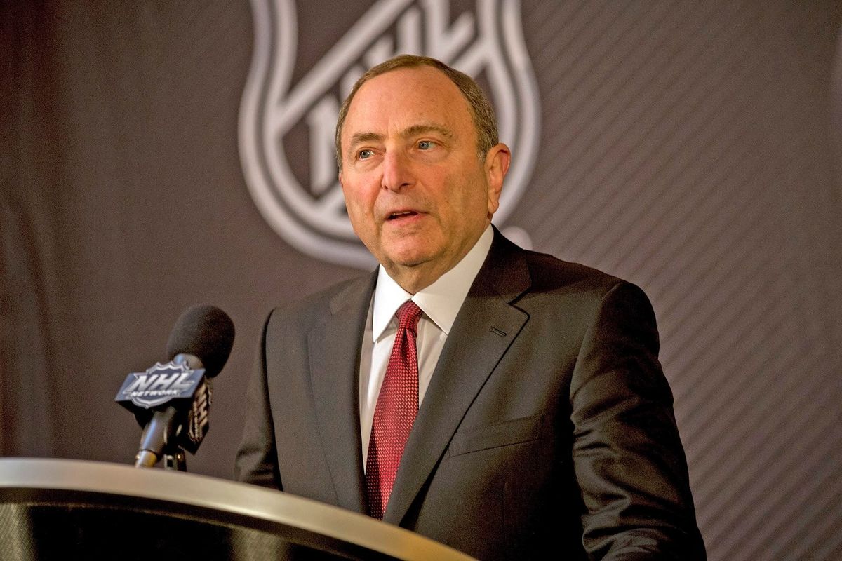 Gary. Bettma n and the  NHL are close to fi nalizing a deal that calls for a 56-game season.