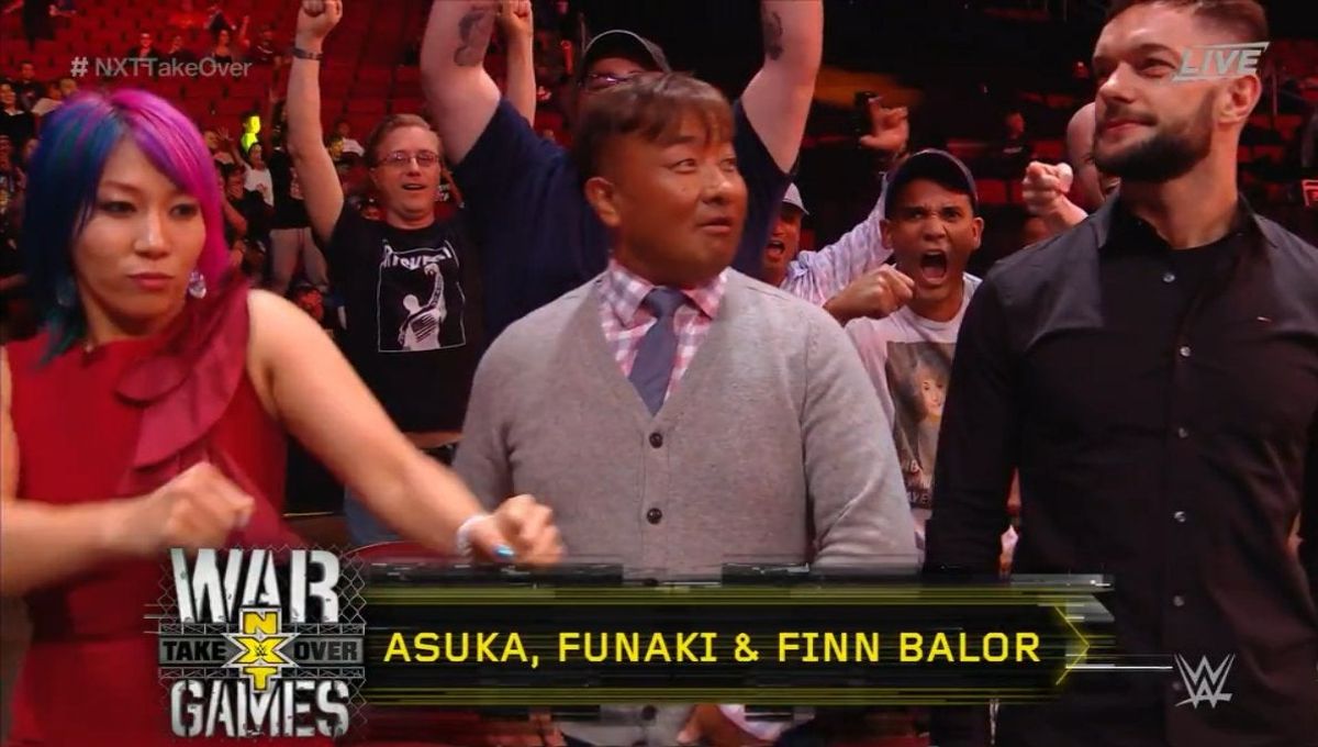 Visible empty seats at  NXT TakeOver: WarGames  (Screenshot/WWE Network)