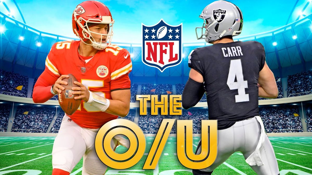 Patrick Mahomes and Derek Carr face off this afternoon.
