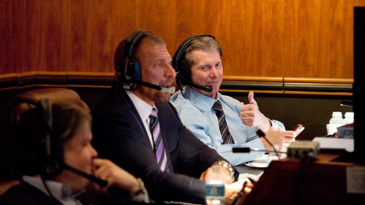 Vince McMahon producing a show with son-in-law and lieutenant Paul “Triple H” Levesque.