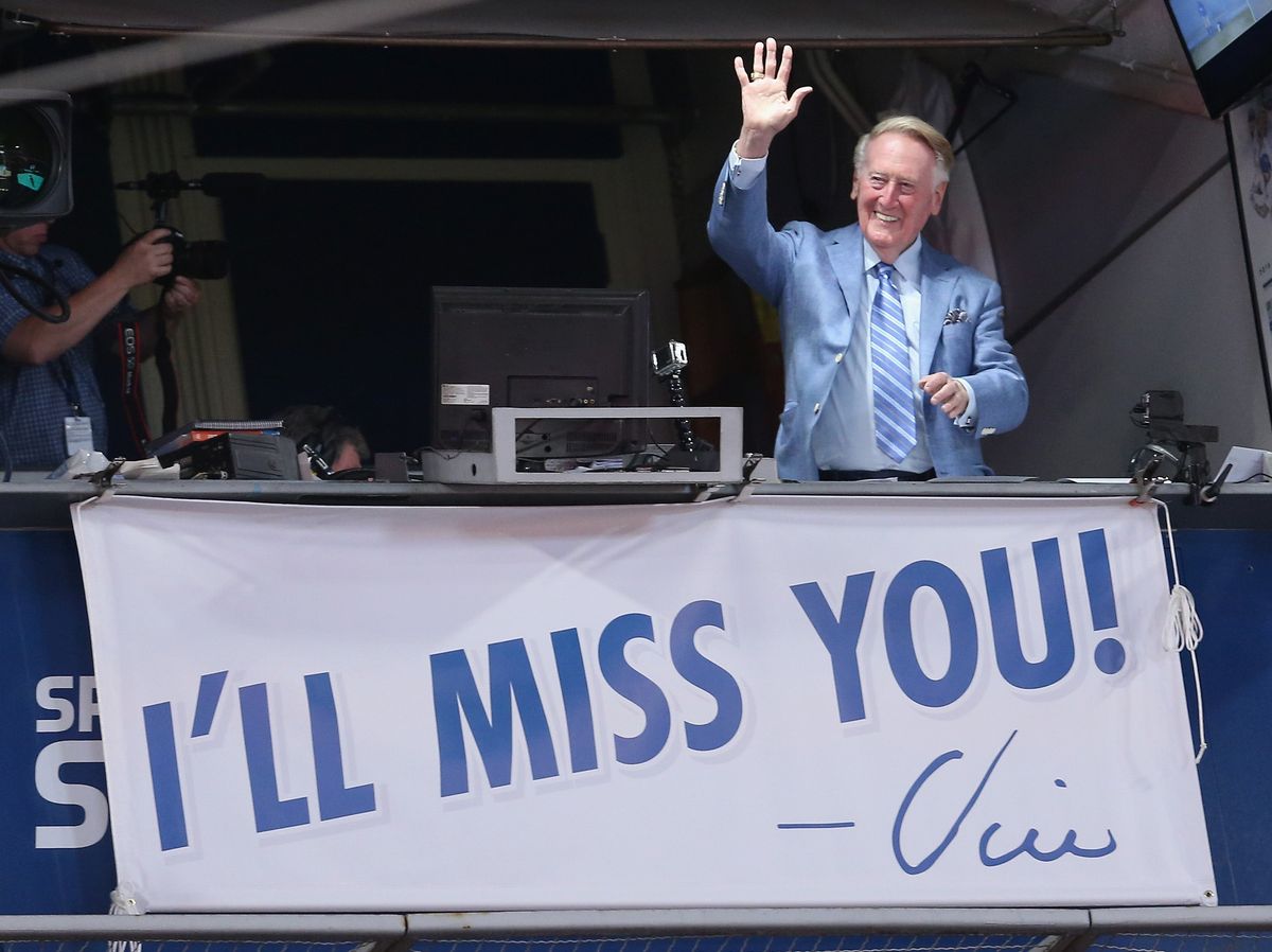 Legendary broadcaster Vin Scully has joined Twitter, which is a horrible platform.