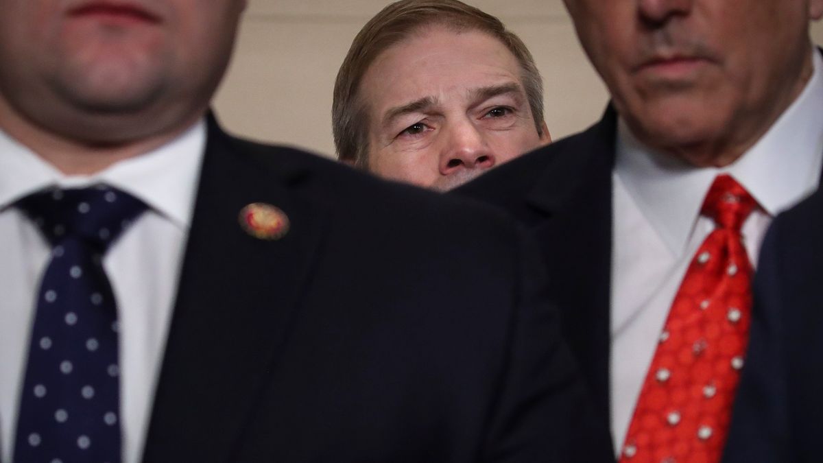 Rep. Jim Jordan (R-OH) is just one of the many Republicans losing his goddamn mind over the cancellation of college football.