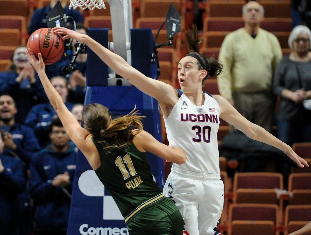 Breanna Stewart getting that weak shit out of here. Via  [object Object] .