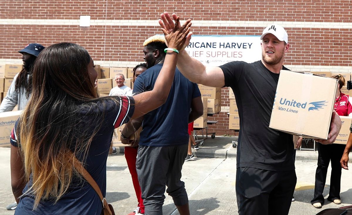J.J. Watt was more than just a football player for the city of Houston.