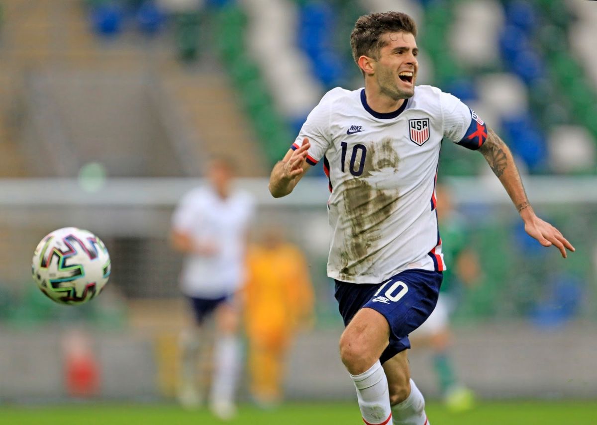 Christian Pulisic, one of only a few  bright spots  for  a mediocre U.S.  Men’s team