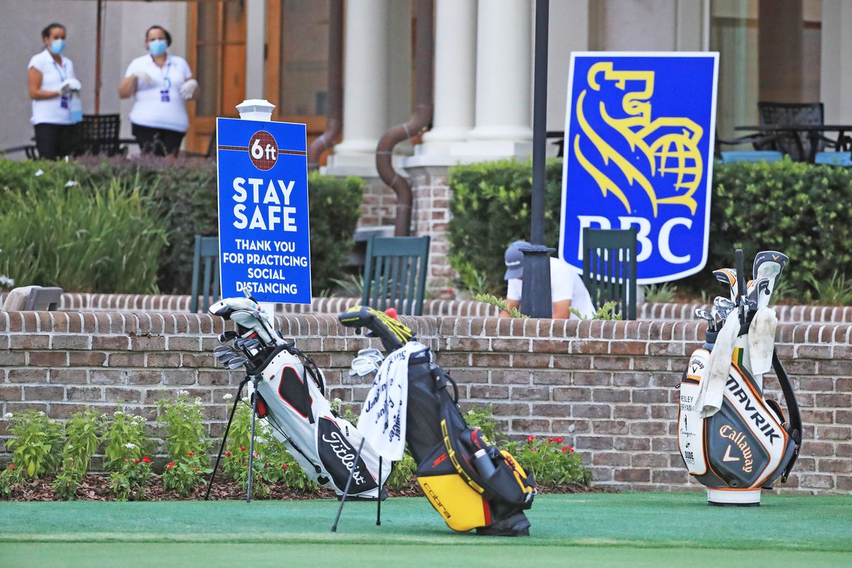 The PGA Tour heads to RBC Heritage this week in Hilton Head, S.C. of Buford County, where COVID cases have tripled.