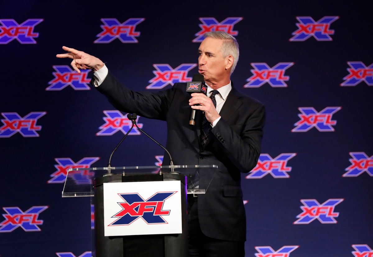Oliver Luck, XFL commissioner and a Guy in his own right.