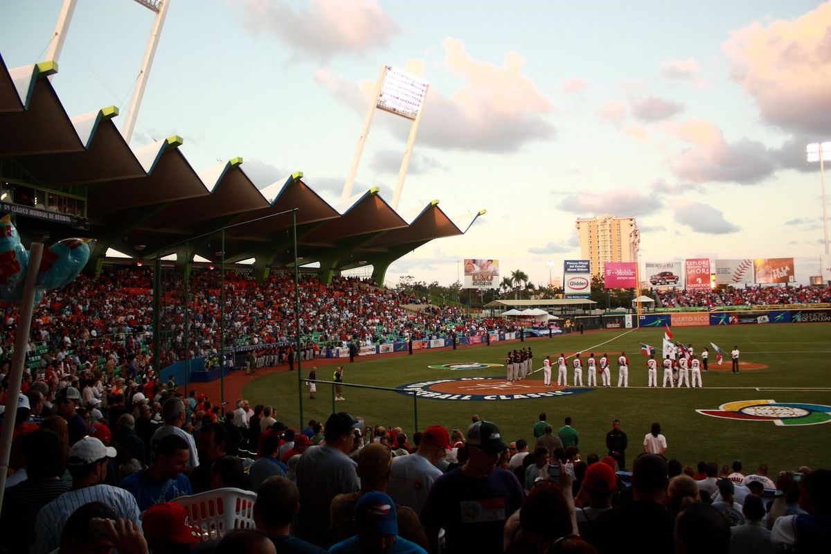 Hiram Bithorn Stadium in San Juan.