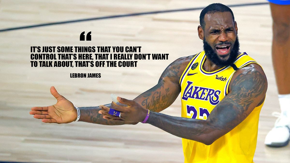 LeBron James always gets credit for the wins, but his teammates always get the blame when things don’t go well.