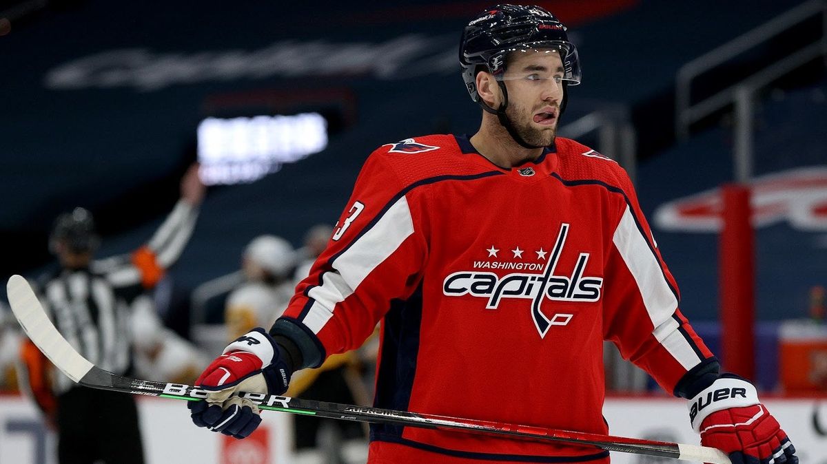 The  Caps’ Tom Wilson has been  suspended seven games for  a  hit on Bruins’ Brandon Carlo.