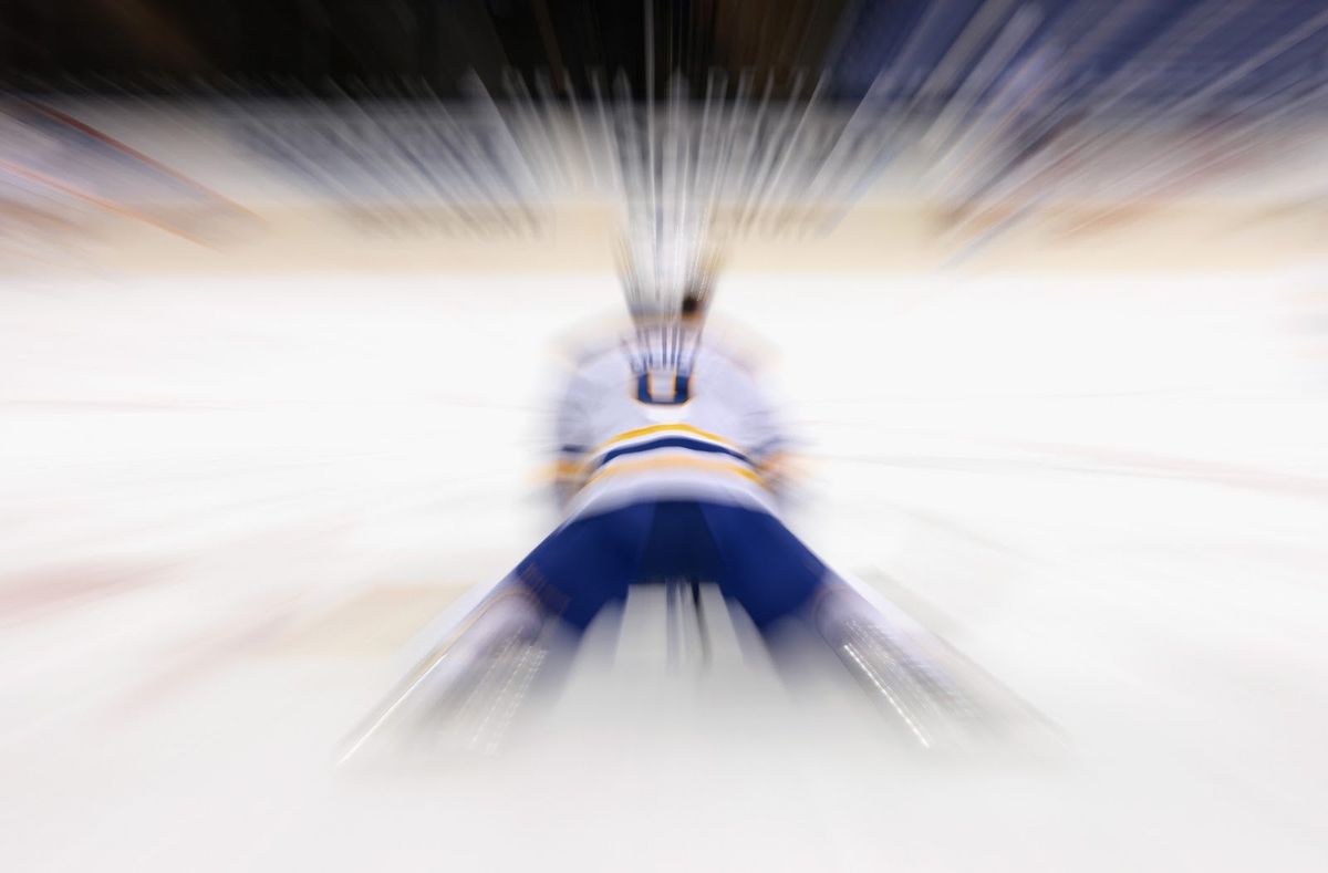 Eichel’s time in Buffalo can best be described as dizzying. Don’t ask for the worst description.