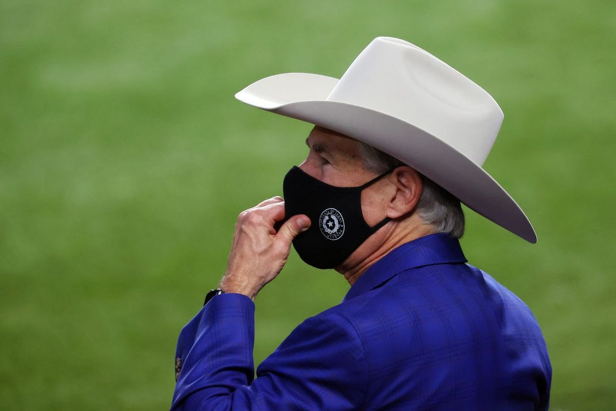 Gov. Greg Abbott decided masks were a bridge too far toward public safety.