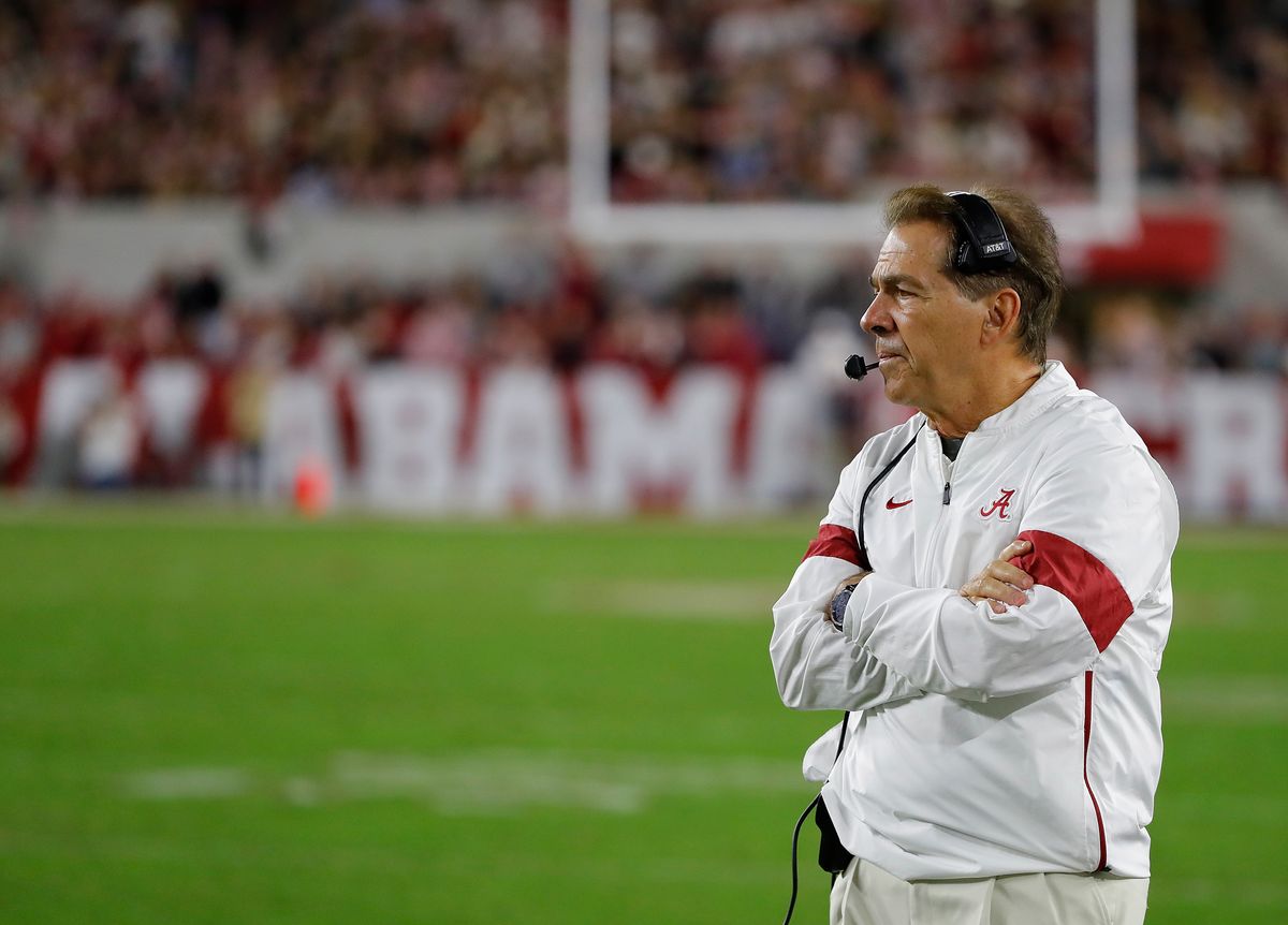 Nick Saban has tested positive for COVID-19.