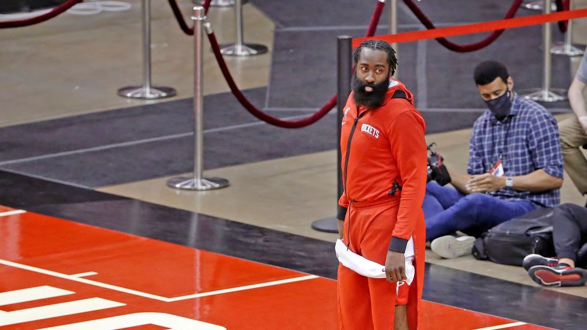 Looks like James Harden made the most of a short offseason.