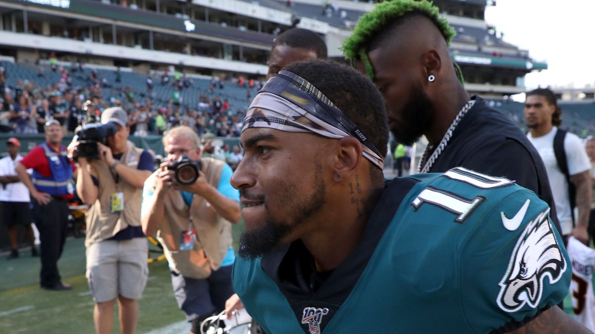Star wideout DeSean Jackson is in the hot seat.