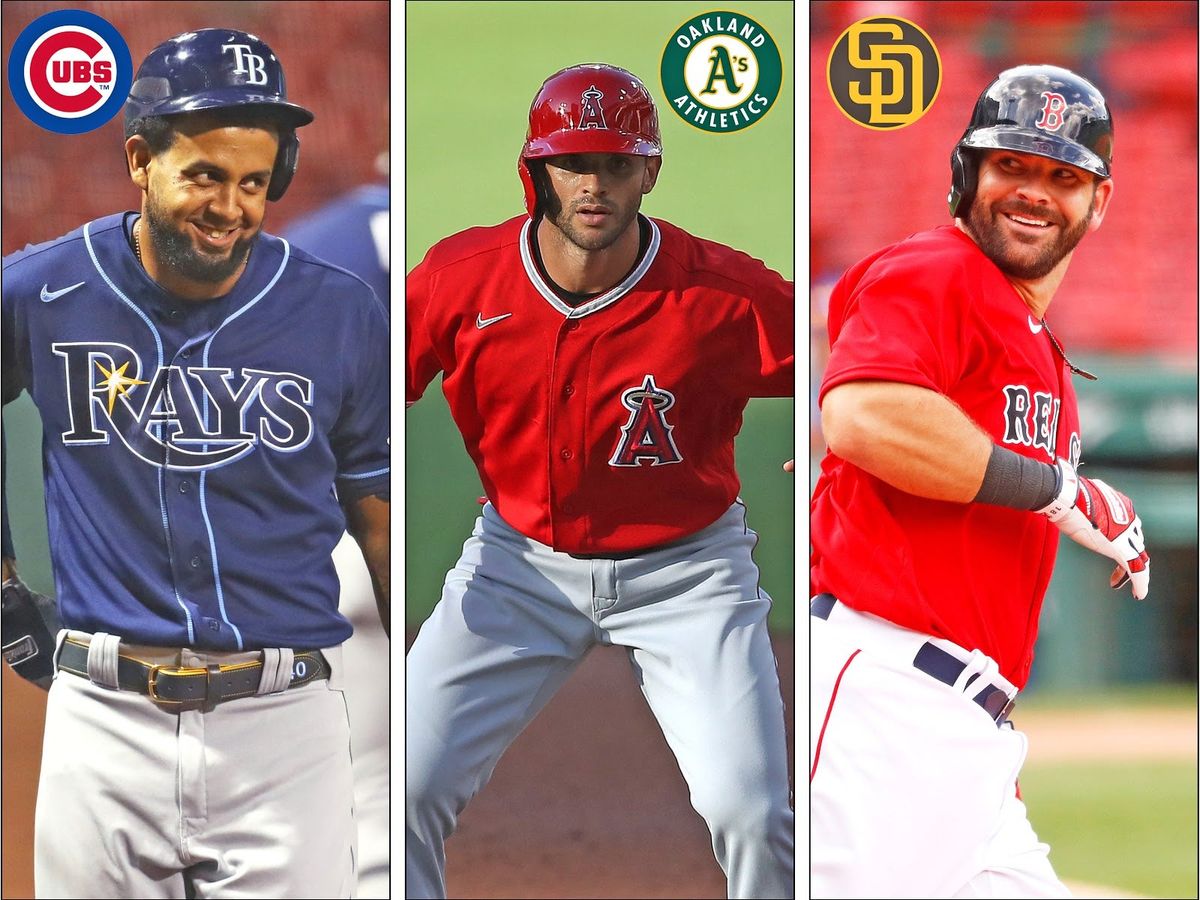 Rays’ Jose Martinez was traded to the Cubs, Angels’ Tommy La Stella was shipped to the A’s and Boston’s Mitch Moreland was dealt to the Padres.