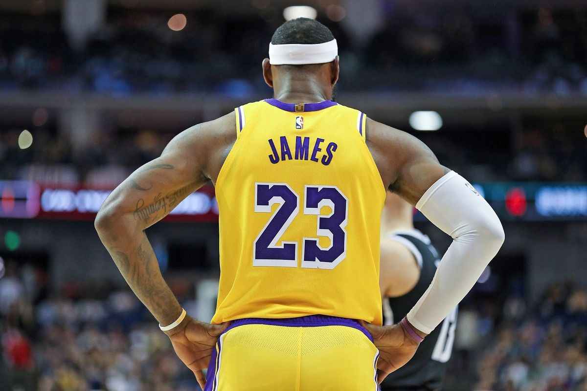 LeBron James announced he will not use one of the NBA approved messages on the back of his jersey.