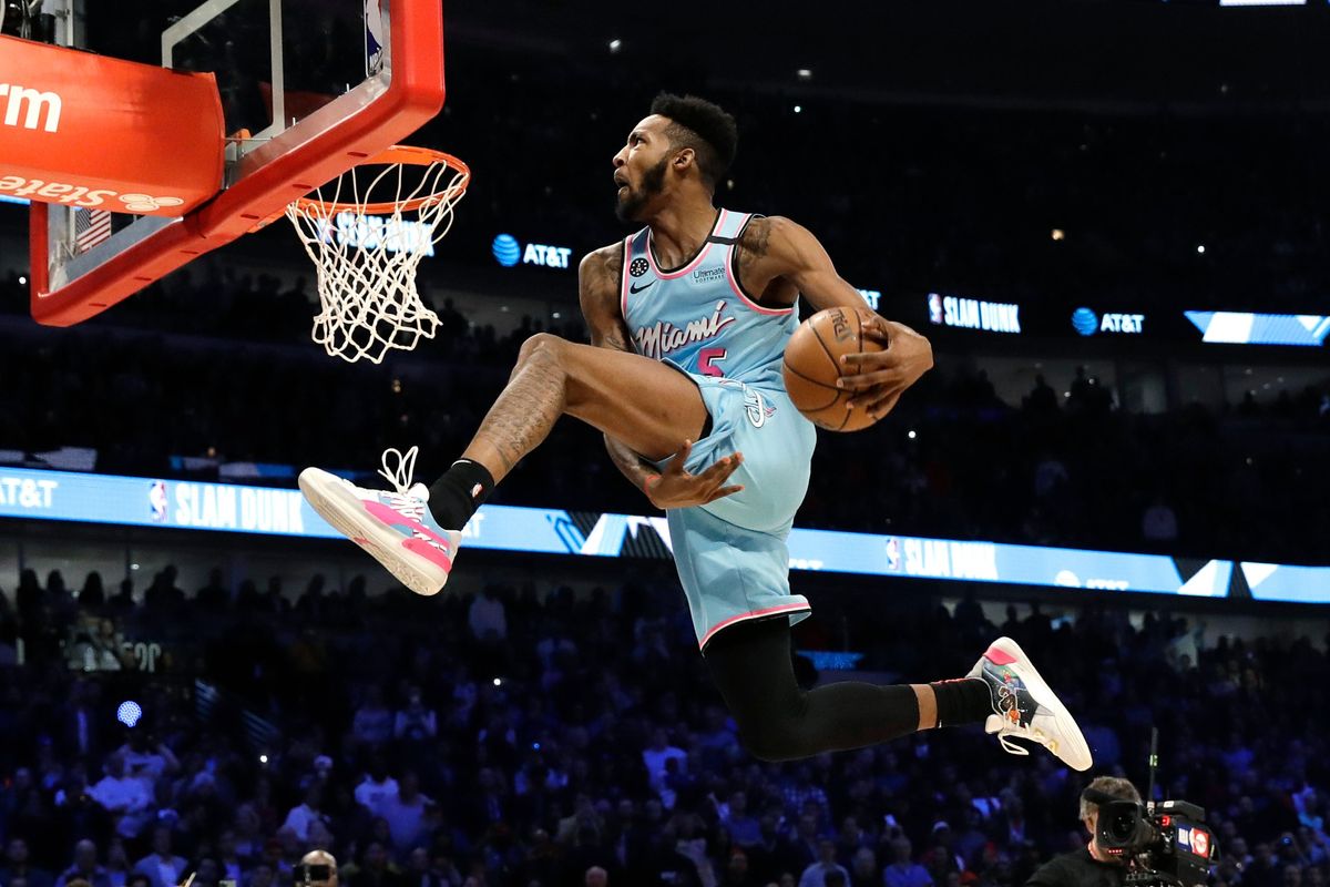 Let’s get Dunk Contest winner Derrick Jones Jr. in a rematch with Aaron Gordon — on Zoom.