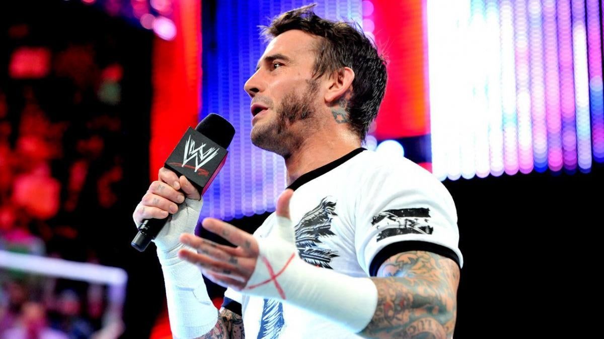 CM Punk in WWE.