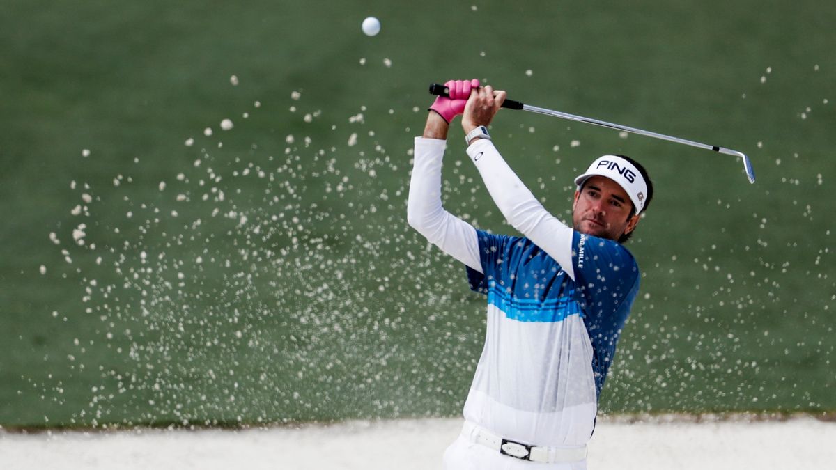 Bubba Watson, on the stroke immediately  after  his eagle putt.