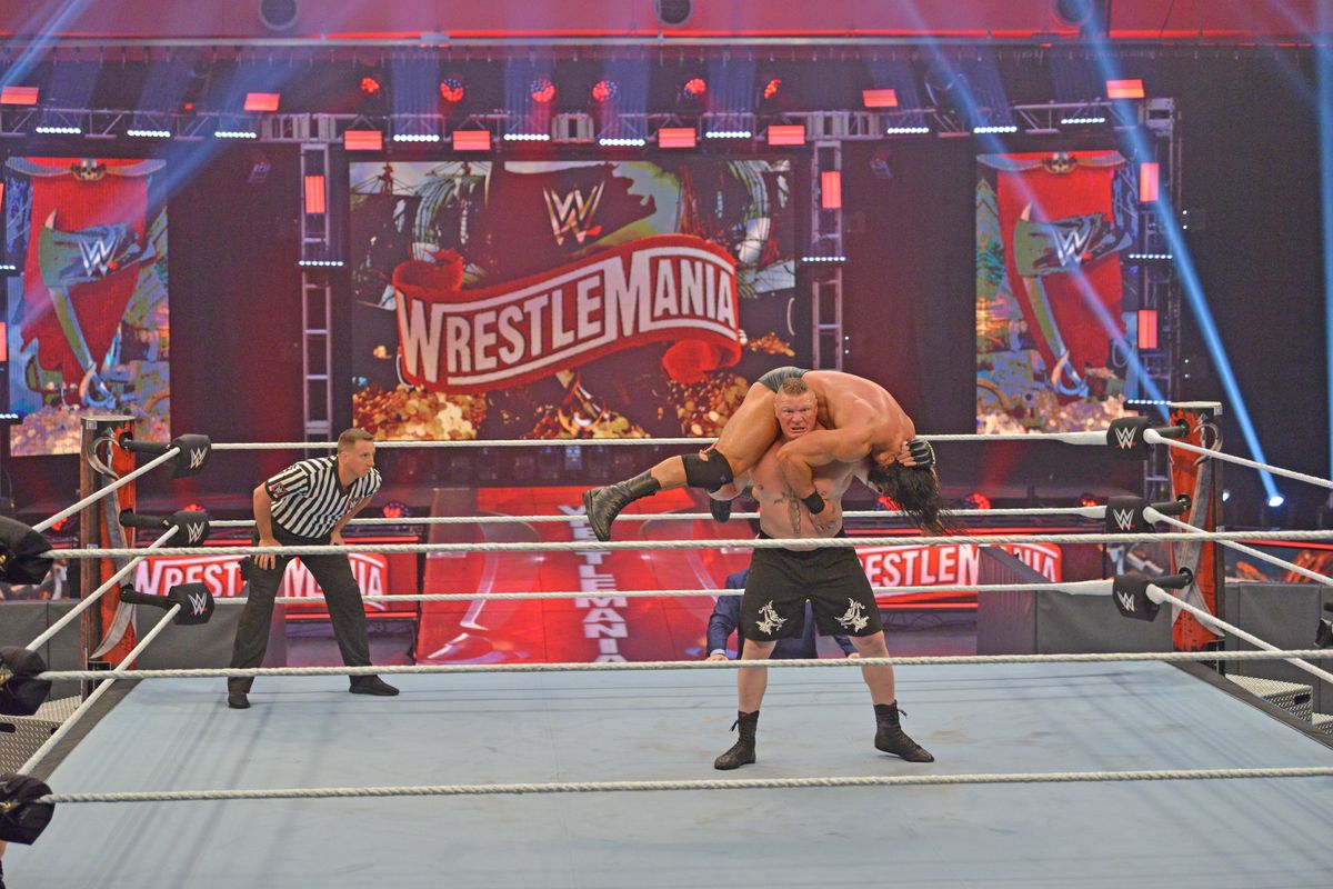 Ratings for Pro wrestling have hit the skids as not having an audience has clearly hurt the TV experience.