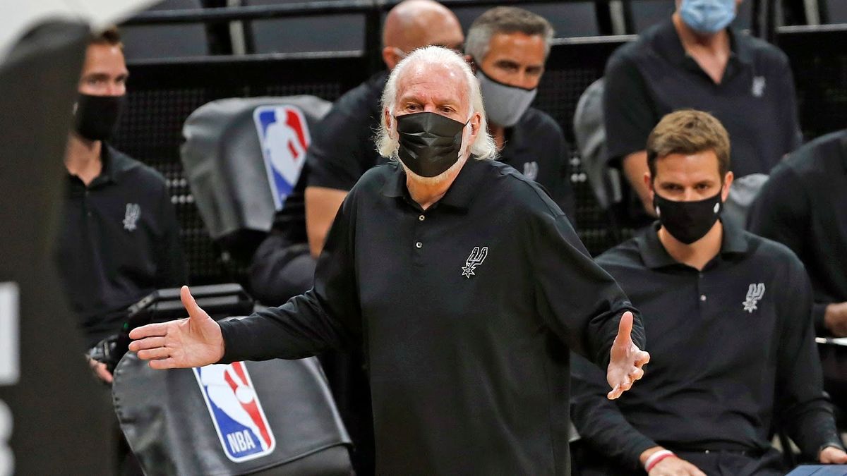 Spurs coach Gregg Popovich celebrated his 72nd birthday with a COVID vaccine.