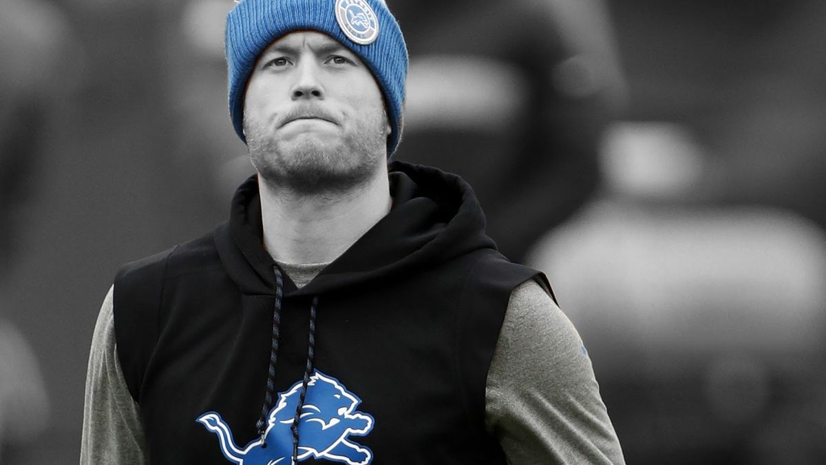 Despite never winning the division, let along a playoff game, in 12 seasons, Matt Stafford never had to worry about his job. Black QBs rarely enjoy that sort of security.