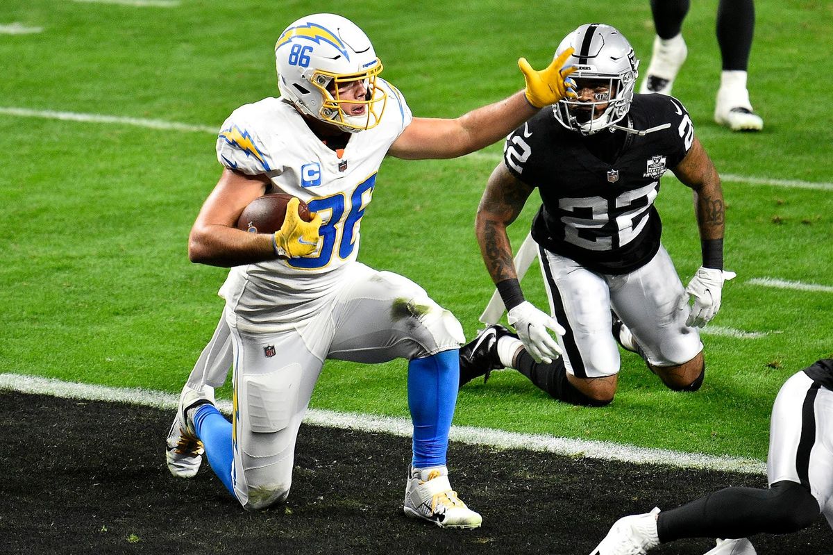 The Patriots signed Hunter Henry after already signing Jonnu Smith.