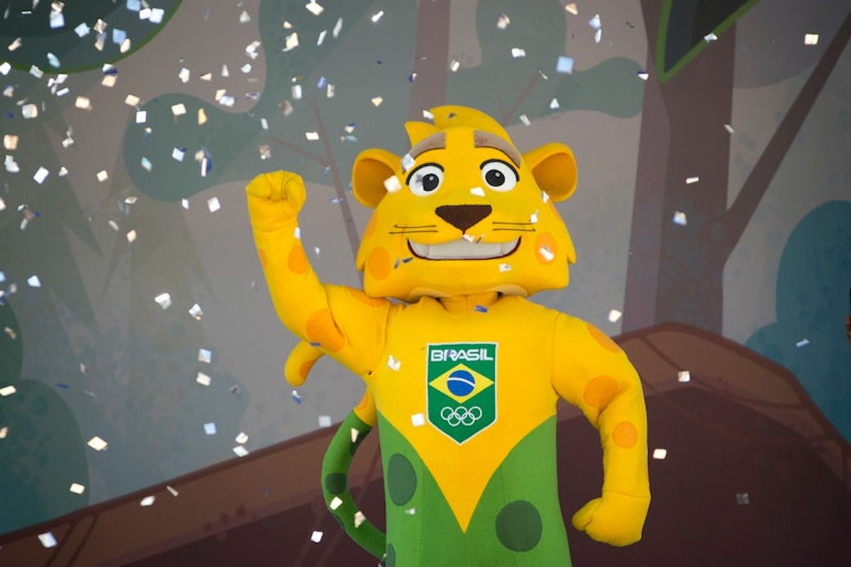 Brazil’s Olympic team mascot, Ginga. Not the dead jaguar. Photo:  [object Object]