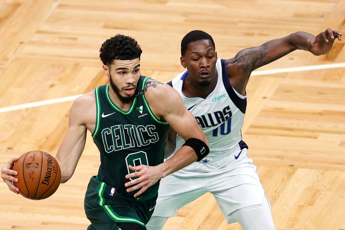 Boston’s Jayson Tatum may  look like his old self, but he says he’s still suffering the effects of COVID.