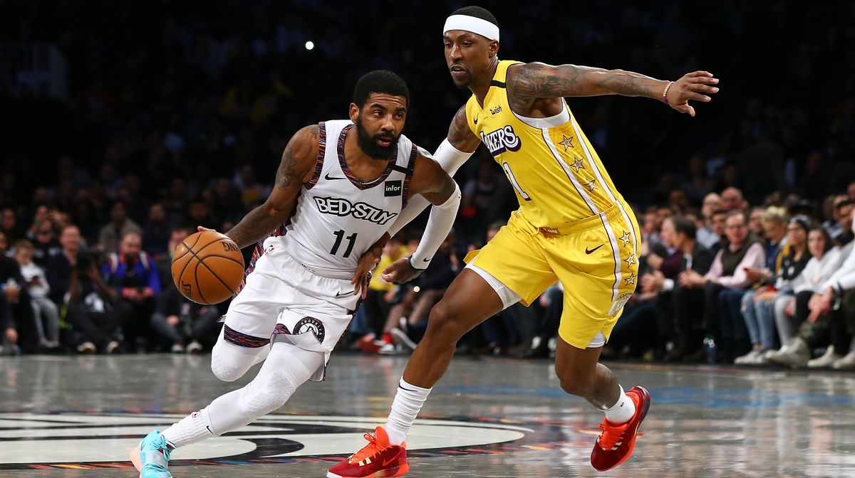 Kyrie Irving sidestepped questions.