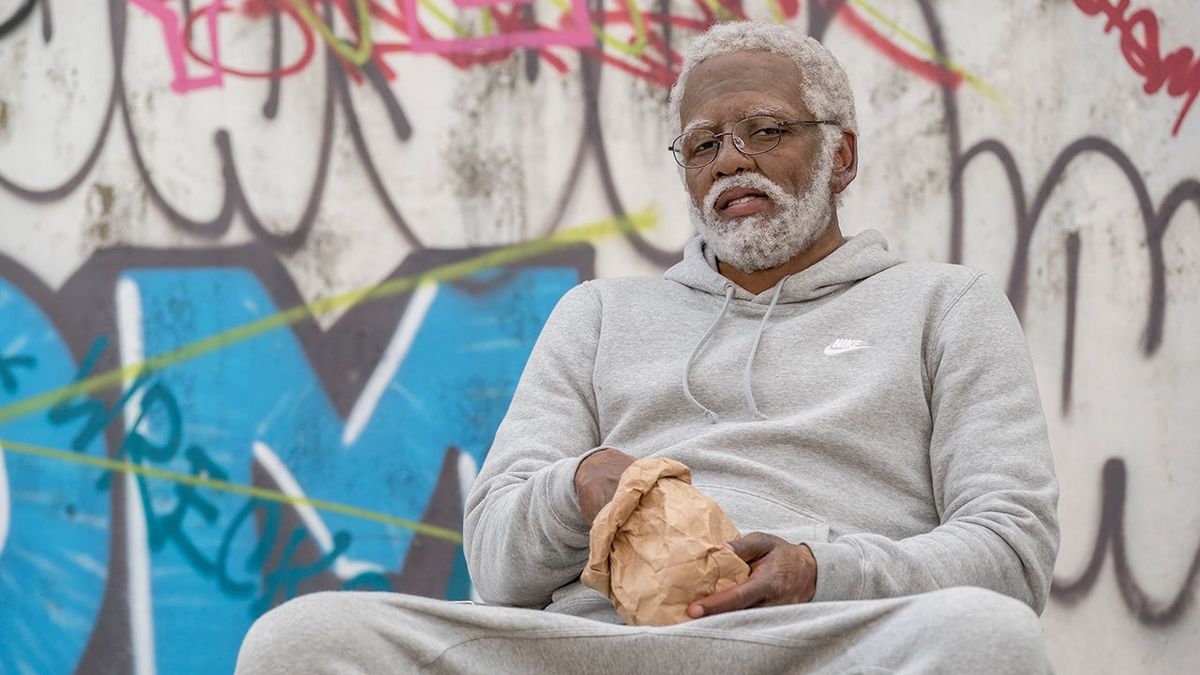 This old man knows that the earth is not round.