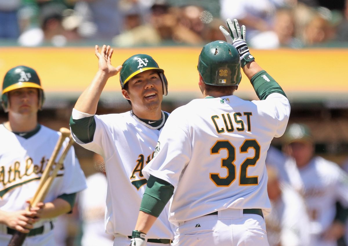 Requisite Jack Cust Imagery. (Ezra Shaw/Getty Images)