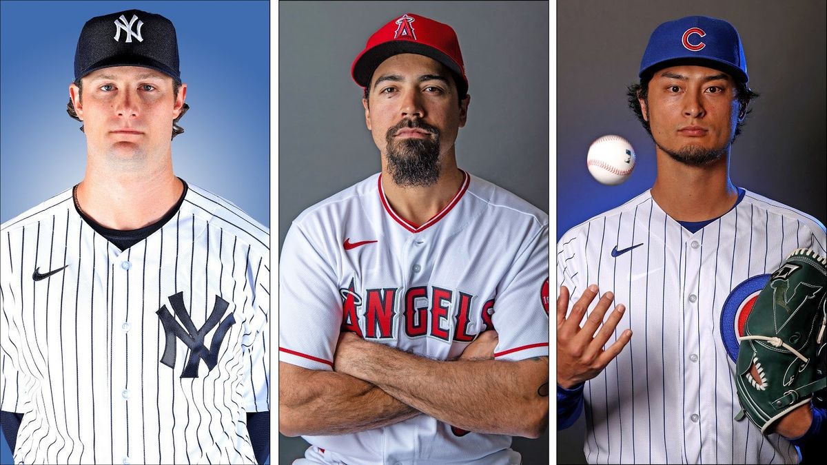 Gerrit Cole, Anthony Rendon and Yu Darvish