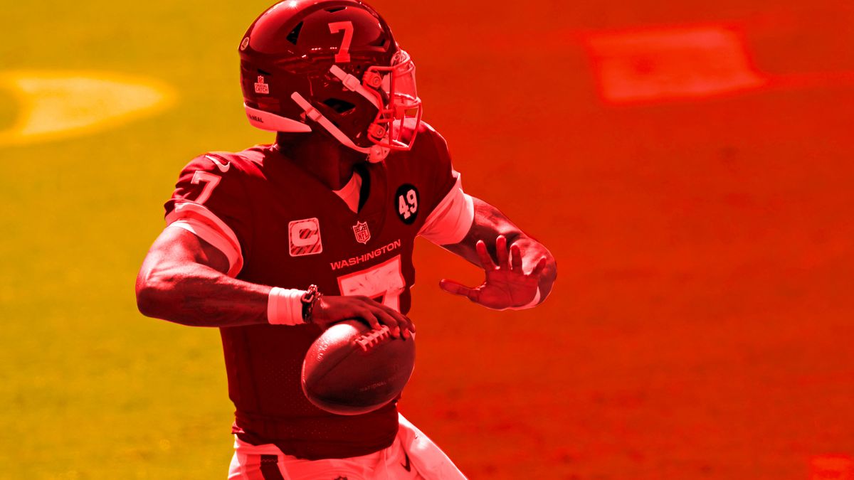 Dwayne Haskins has lost his starting job, even though he’s been better than other white QBs.