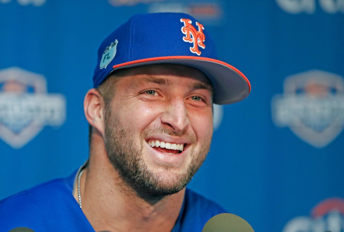 Hard to believe Tim Tebow had been with the Mets organization since 2016.
