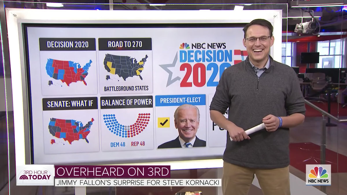 Boardmaster Steve Kornacki, fresh off a celebrated Election Week performance, is taking on the NFL.
