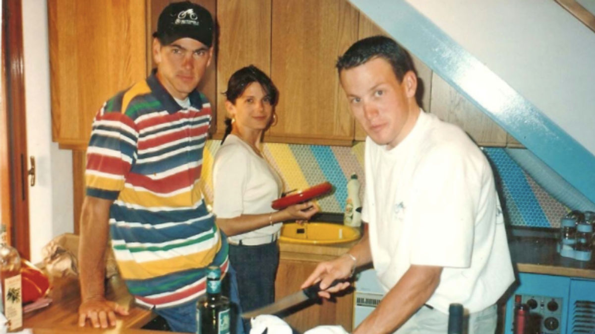 Frankie Andreu, Betsy Andreu, and Lance Armstrong were once close friends. Image: Betsy Andreu