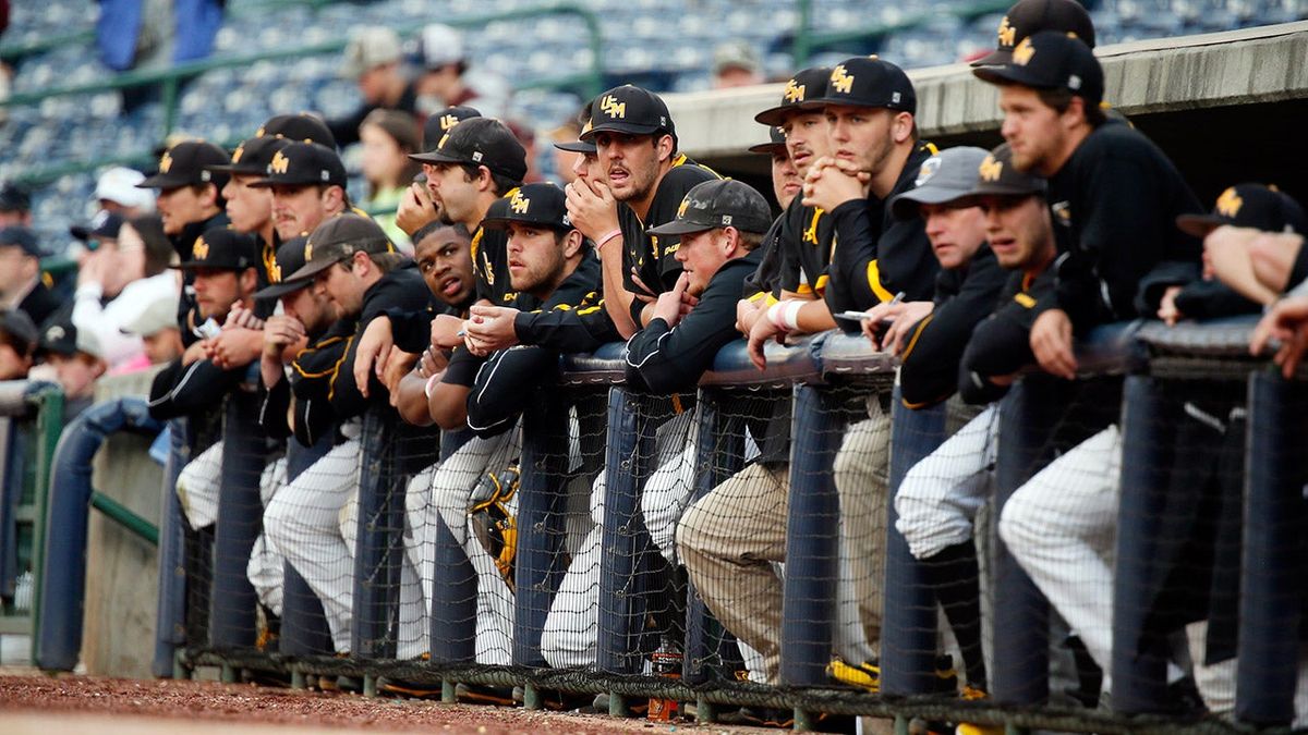 The Southern Miss baseball team in 2014. (Photo: Rogelio V. Solis/AP)