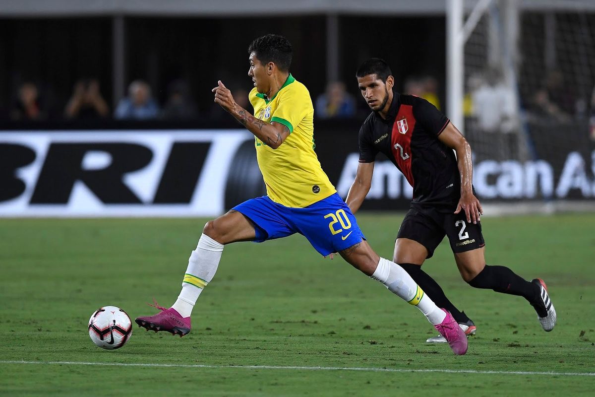 Brazil is postpo ni ng games while the U.S. marches o n.
